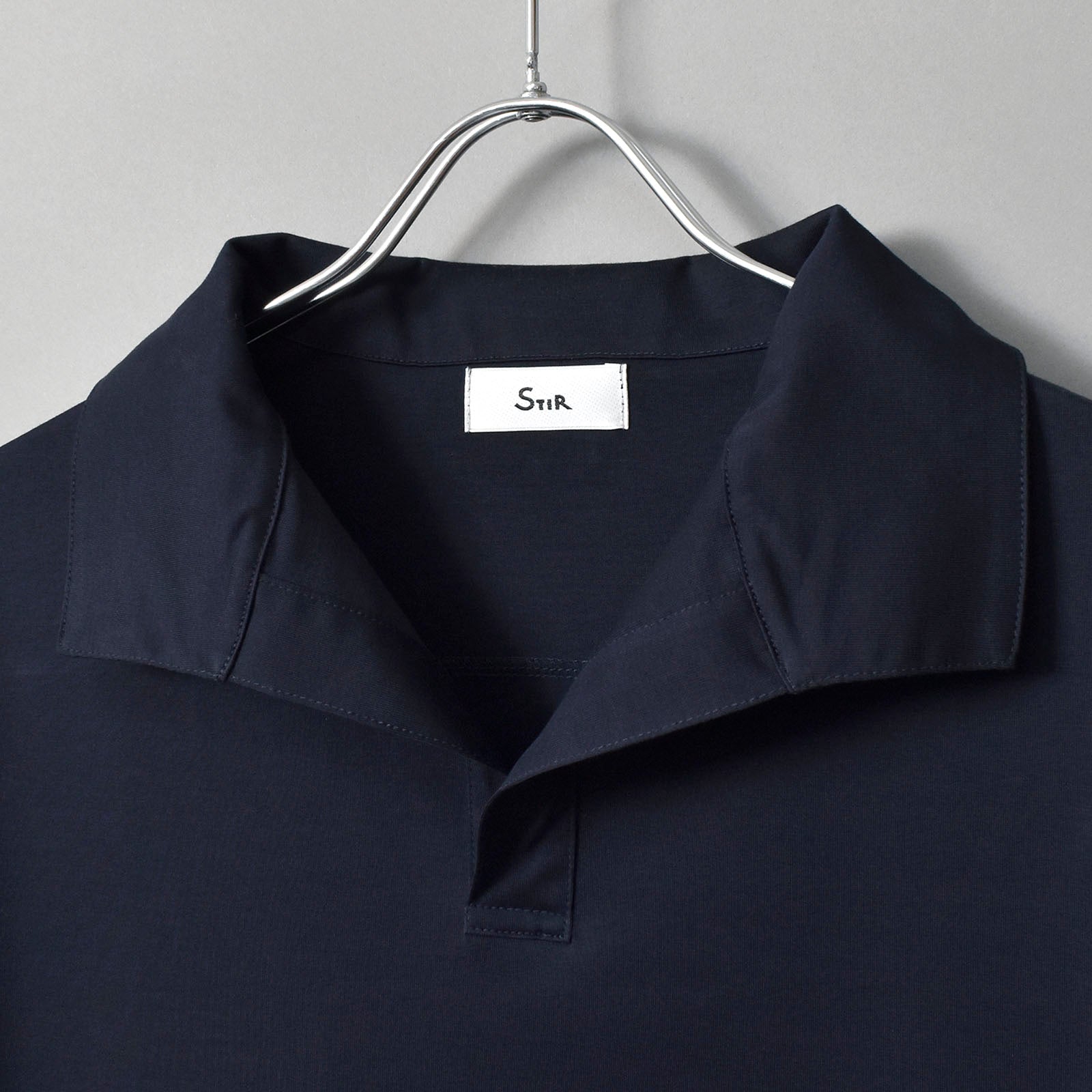Oblong Collar Dress T Relax #NAVY