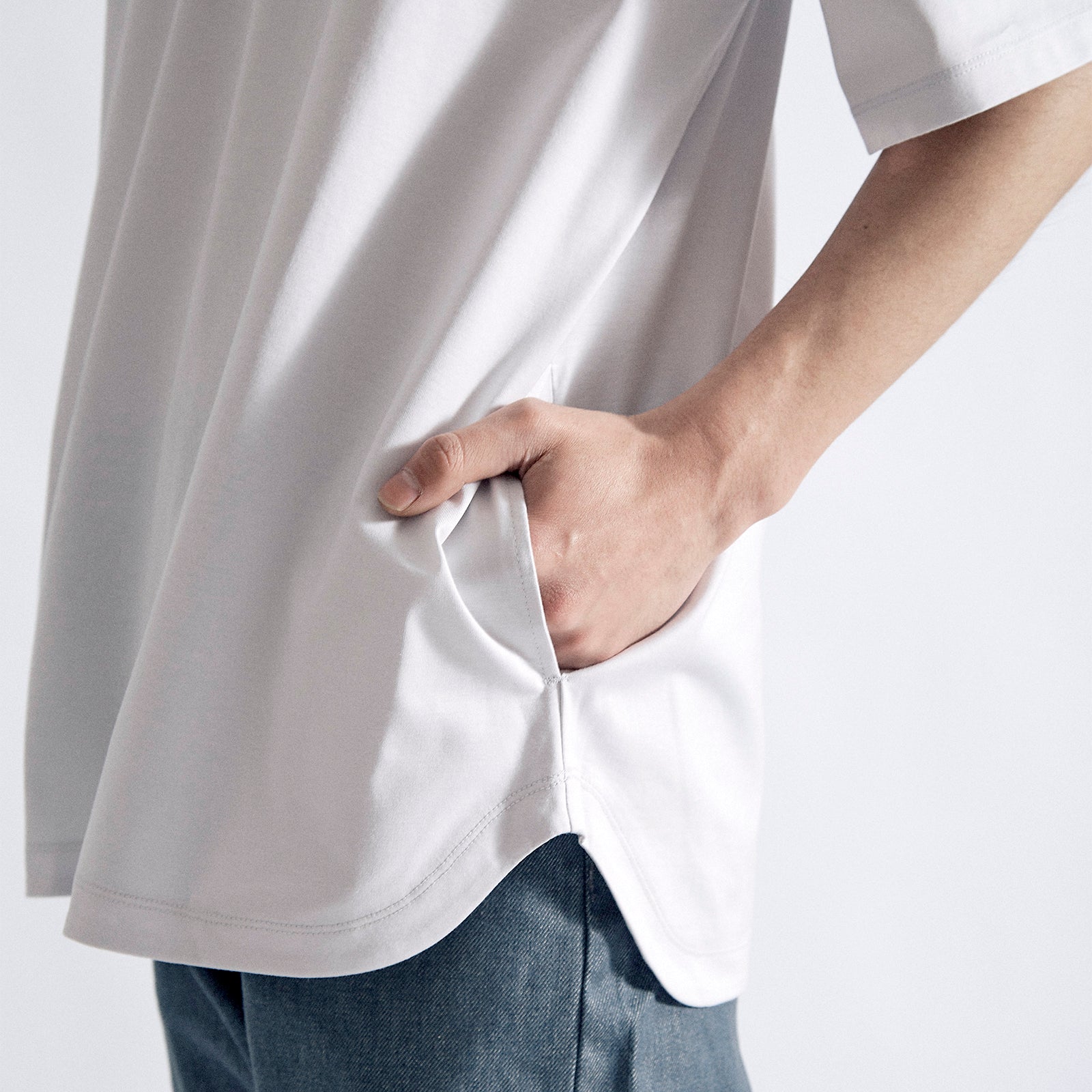Useful Dress T Relax #LIGHT GREY