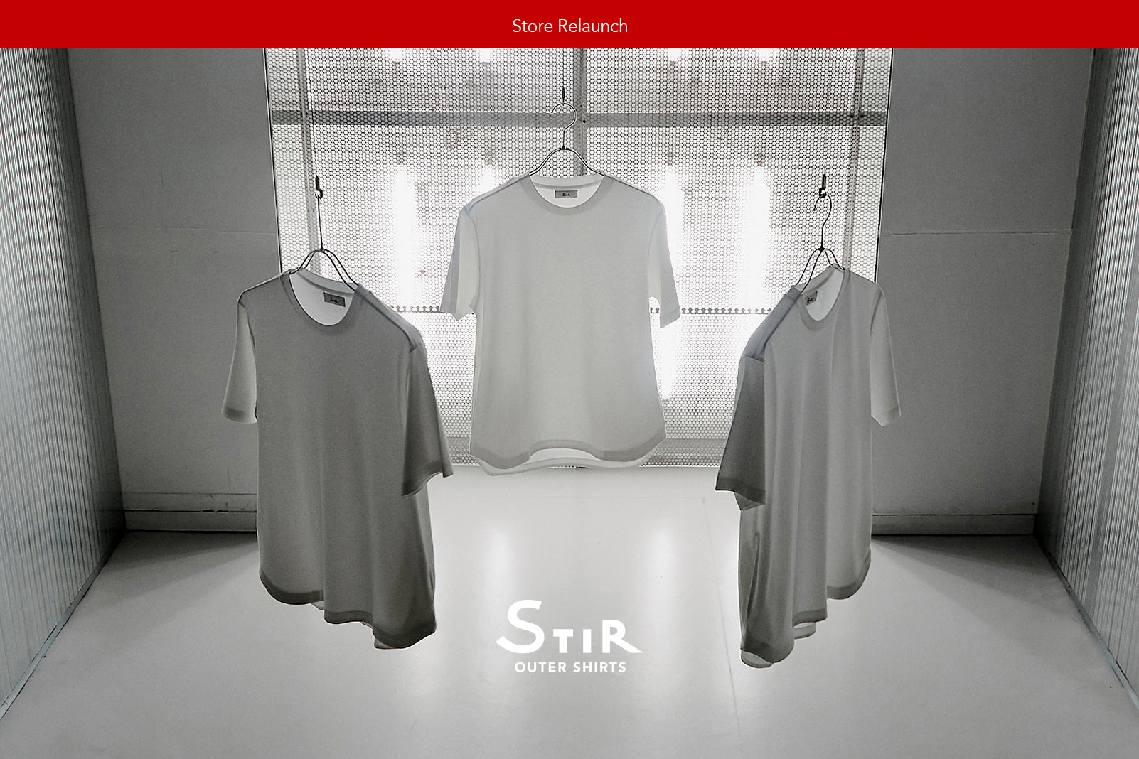 The official STIR online store has been updated.