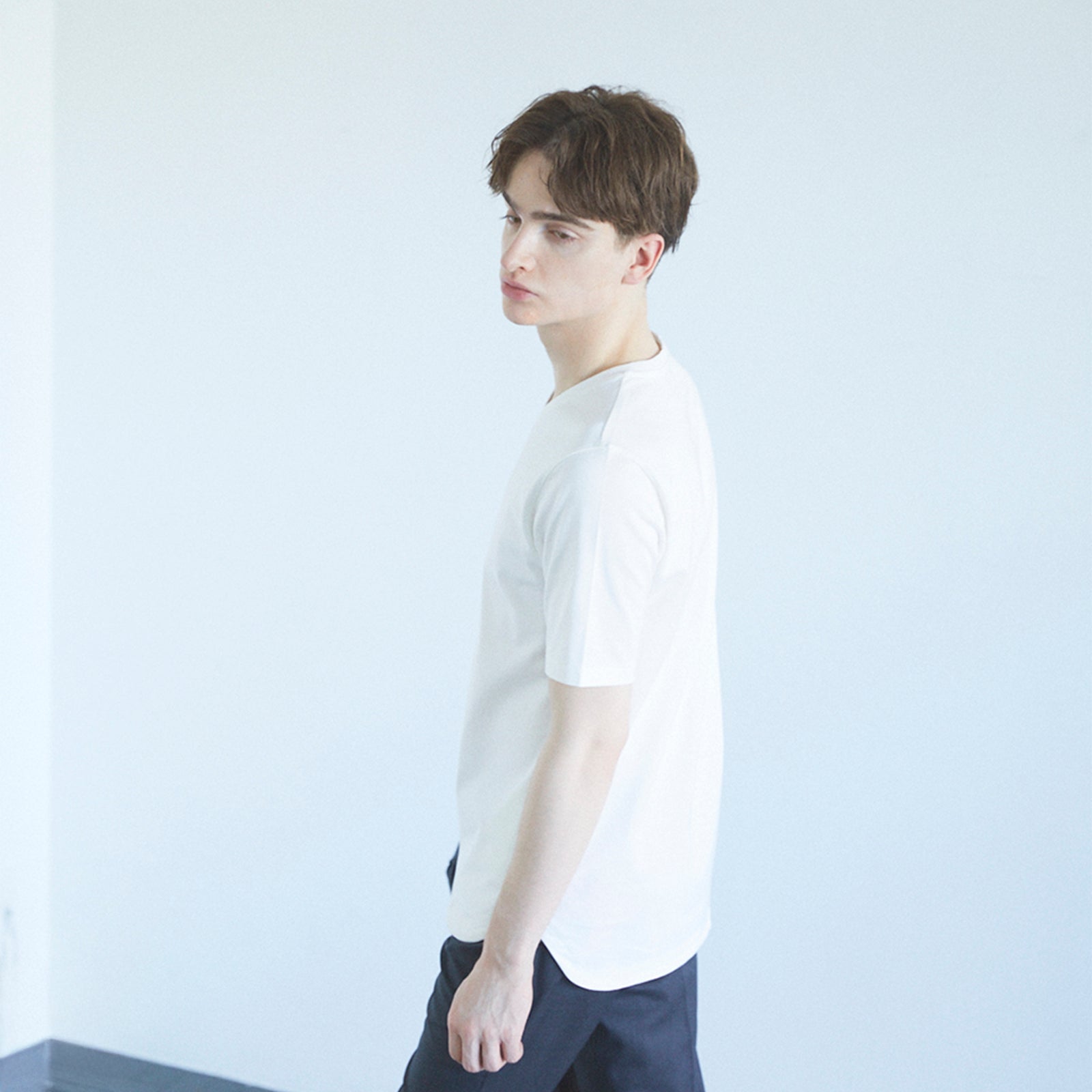 Authentic Dress T V Neck #NAVY