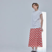 ブリージー ノースリーブドレスシャツ / Breezy Sleeveless Dress Shirt #WHITE