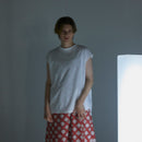 ブリージー ノースリーブドレスシャツ / Breezy Sleeveless Dress Shirt #WHITE