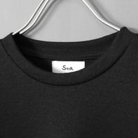 ヒューマドレスウールセーター クラシック / Huma Dress Wool Sweater Classic #BLACK