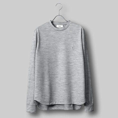 Huma Dress Wool Sweater Classic #HEATHER GREY