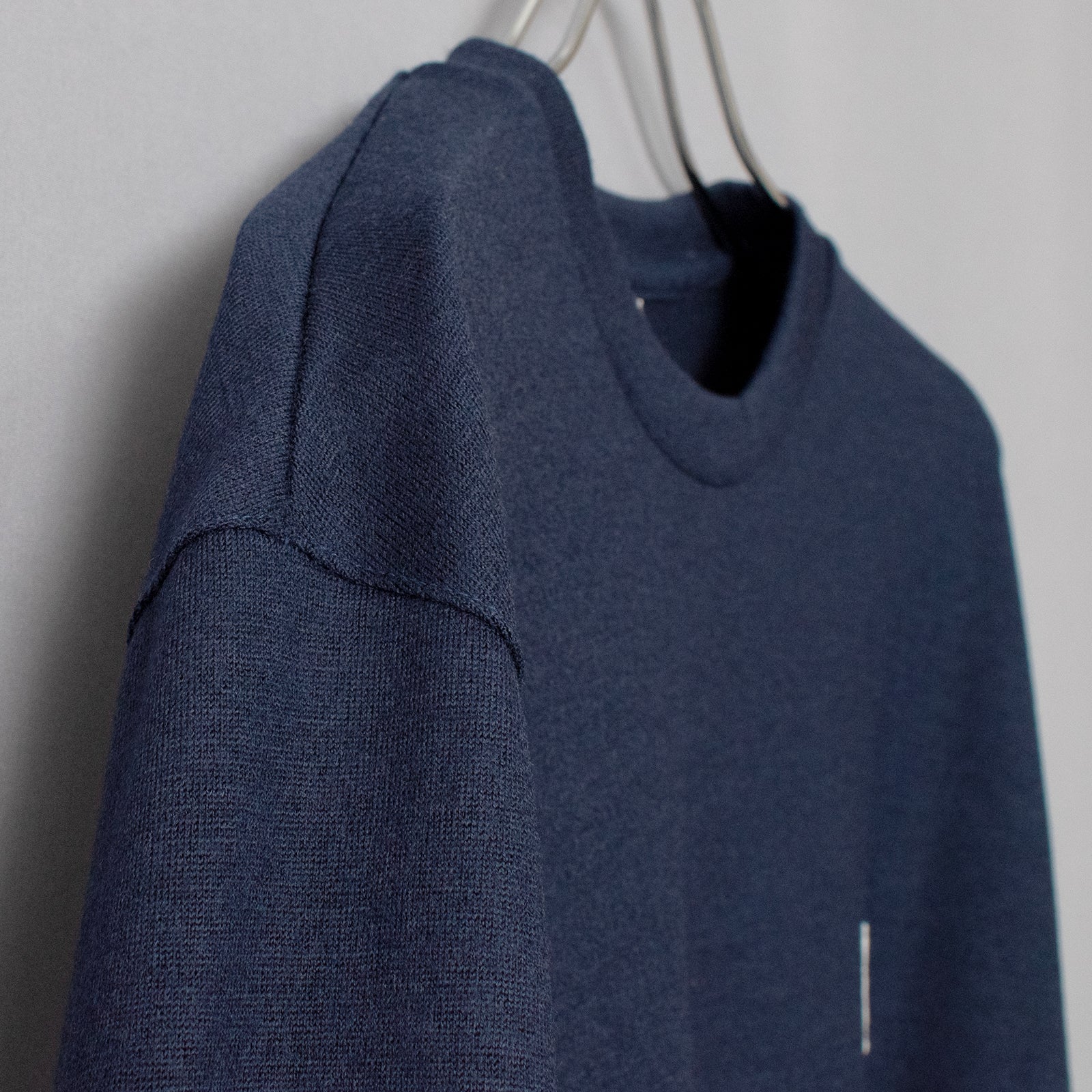ヒューマドレスウールセーター クラシック / Huma Dress Wool Sweater Classic #NAVY