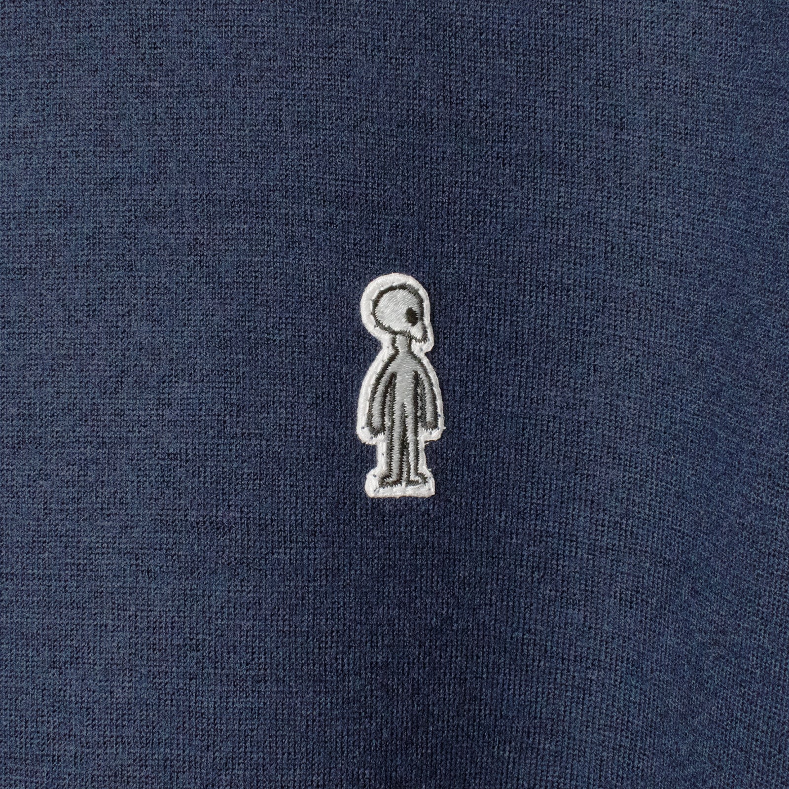 ヒューマドレスウールセーター クラシック / Huma Dress Wool Sweater Classic #NAVY