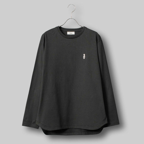 Huma Dress T L/S Relax #BLACK