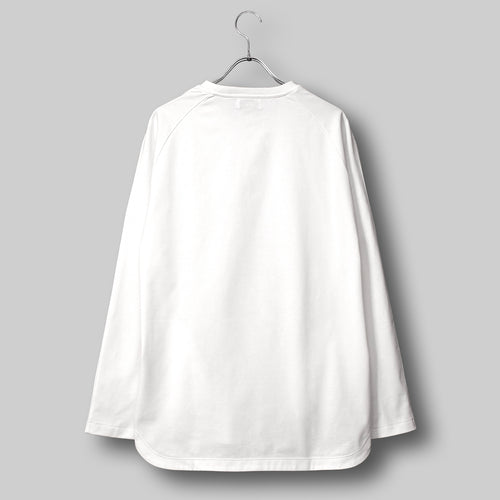 Huma Dress T L/S Relax #WHITE