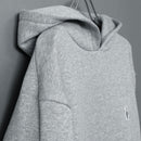 Huma Dress Pullover Hoodie #HEATHER GREY