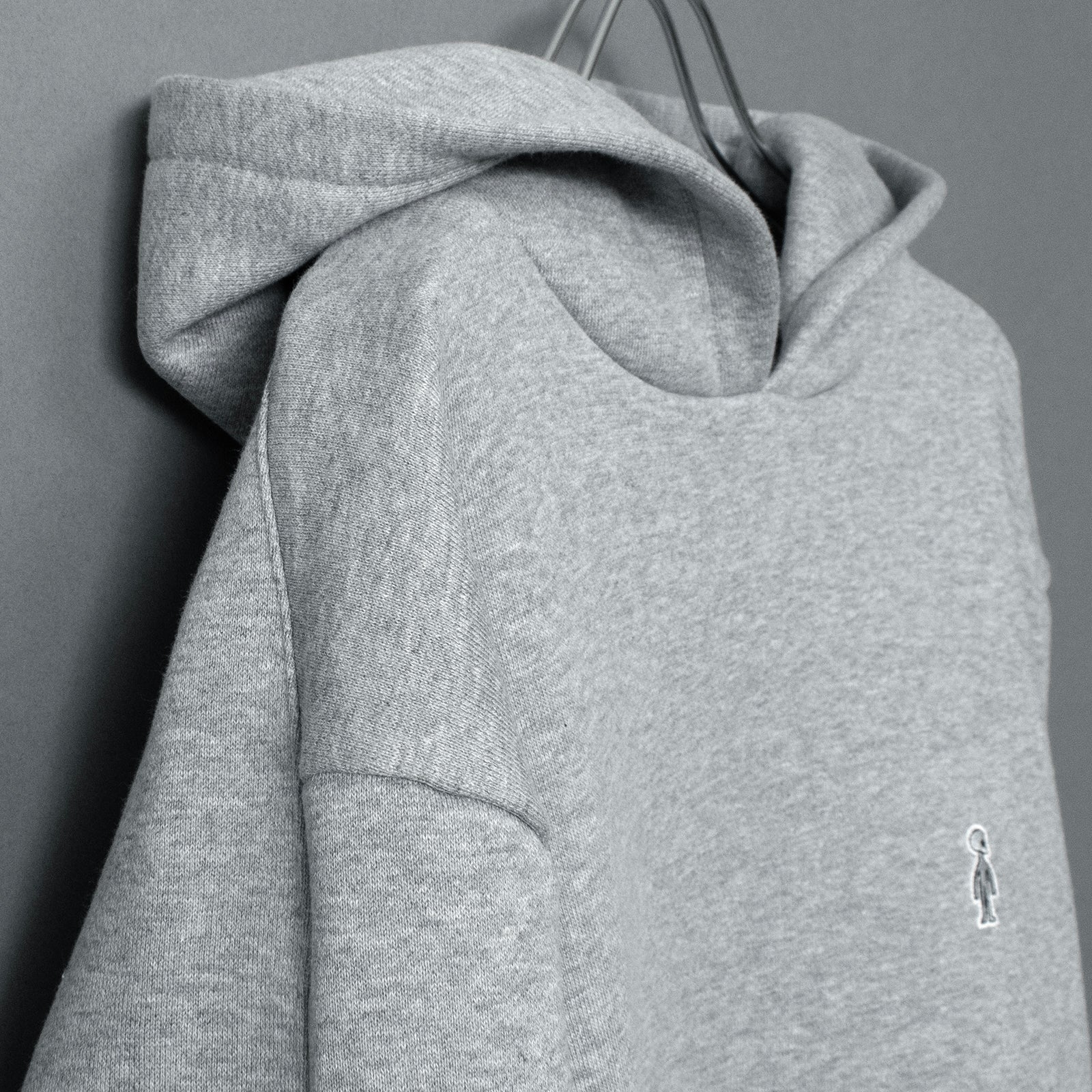 Huma Dress Pullover Hoodie #HEATHER GREY