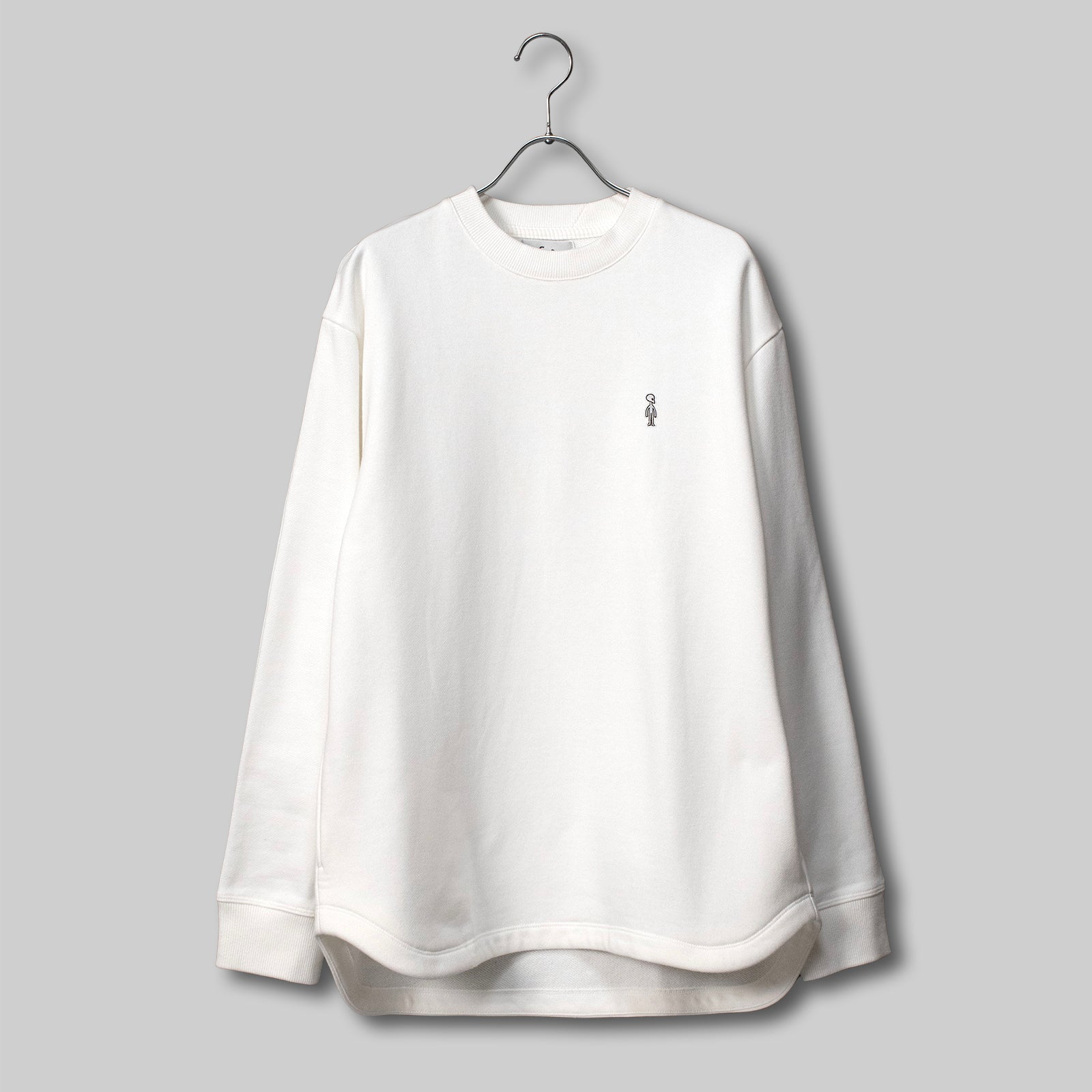 ニューヒューマドレススウェットシャツ #WHITE