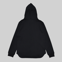 ユージュアルドレスジップパーカー / Usual Dress Zip Hoodie #BLACK