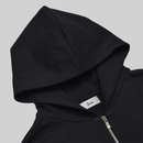 ユージュアルドレスジップパーカー / Usual Dress Zip Hoodie #BLACK