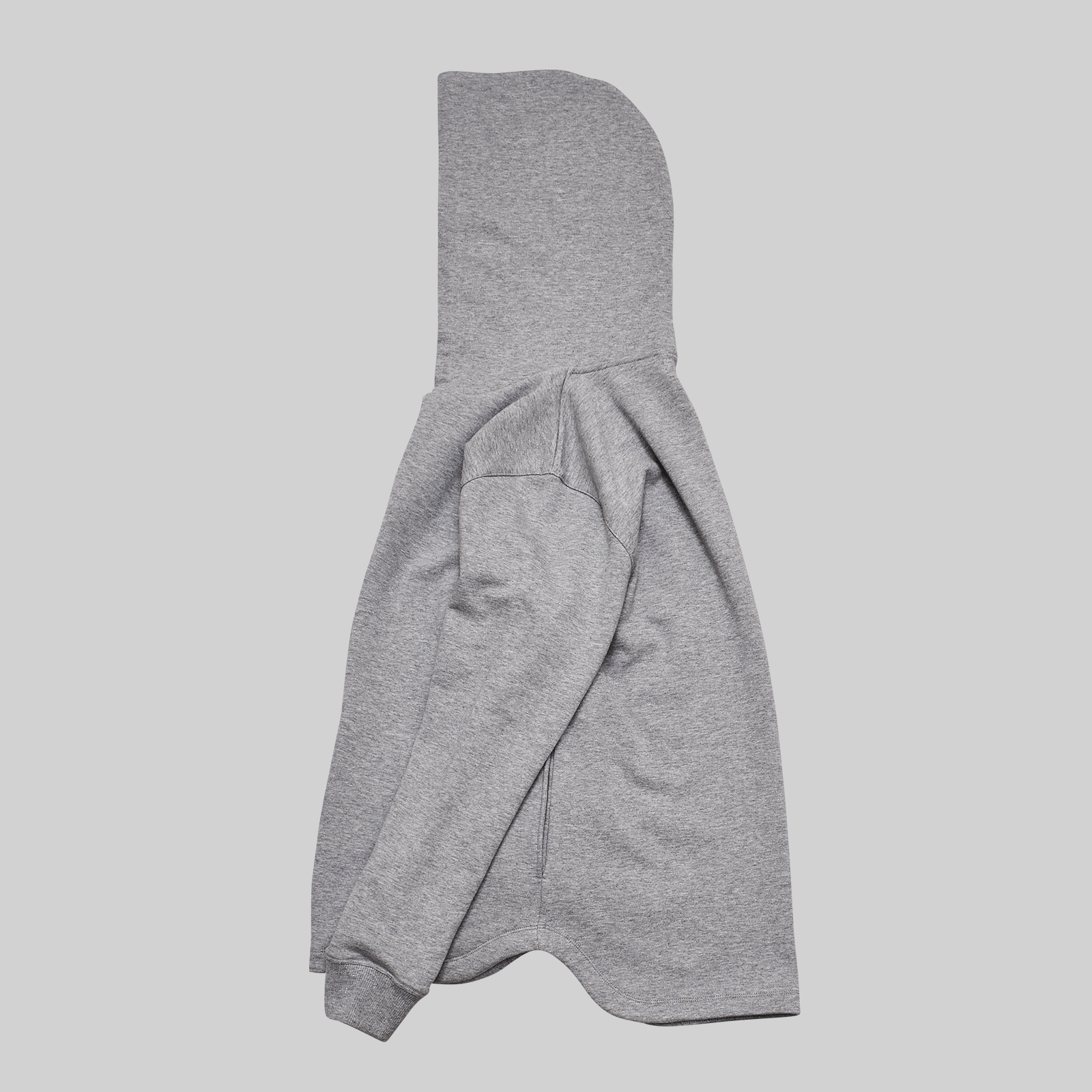 ユージュアルドレスジップパーカー / Usual Dress Zip Hoodie #HEATHER GREY