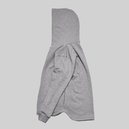 Usual Dress Zip Hoodie #HEATHER GREY