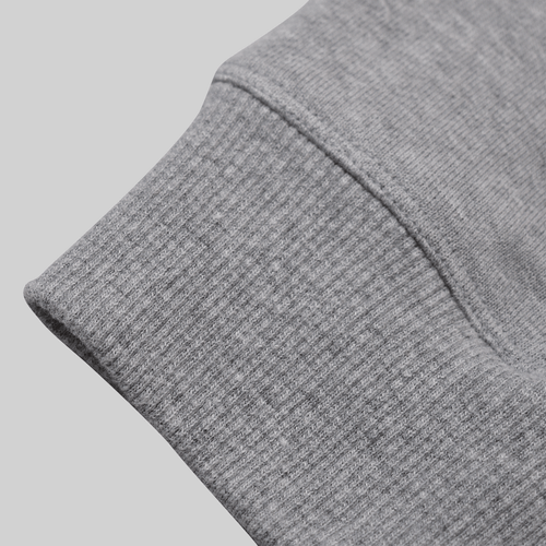 Usual Dress Zip Hoodie #HEATHER GREY
