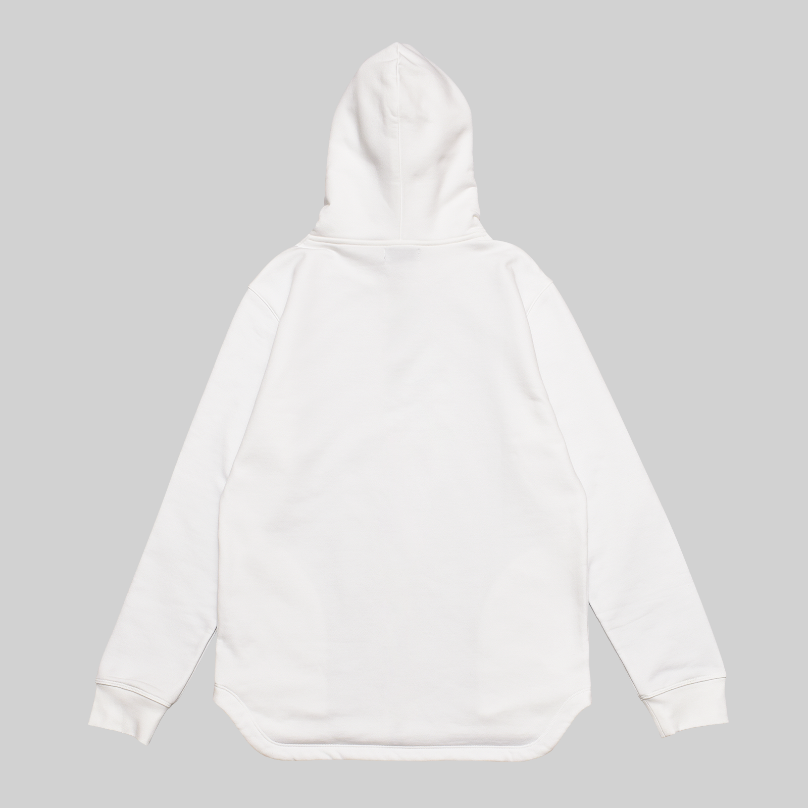 Airy Dress Zip Hoodie #WHITE