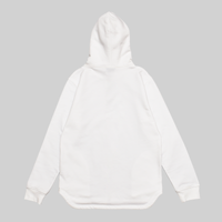 Airy Dress Zip Hoodie #WHITE