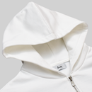 Airy Dress Zip Hoodie #WHITE