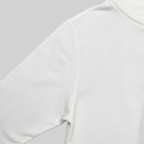Airy Dress Zip Hoodie #WHITE