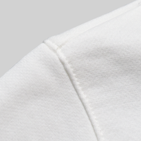 Airy Dress Zip Hoodie #WHITE