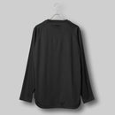 アルビニT スムース ロングスリーブ / Albini T Smooth LS #BLACK