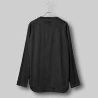 アルビニT スムース ロングスリーブ / Albini T Smooth LS #BLACK