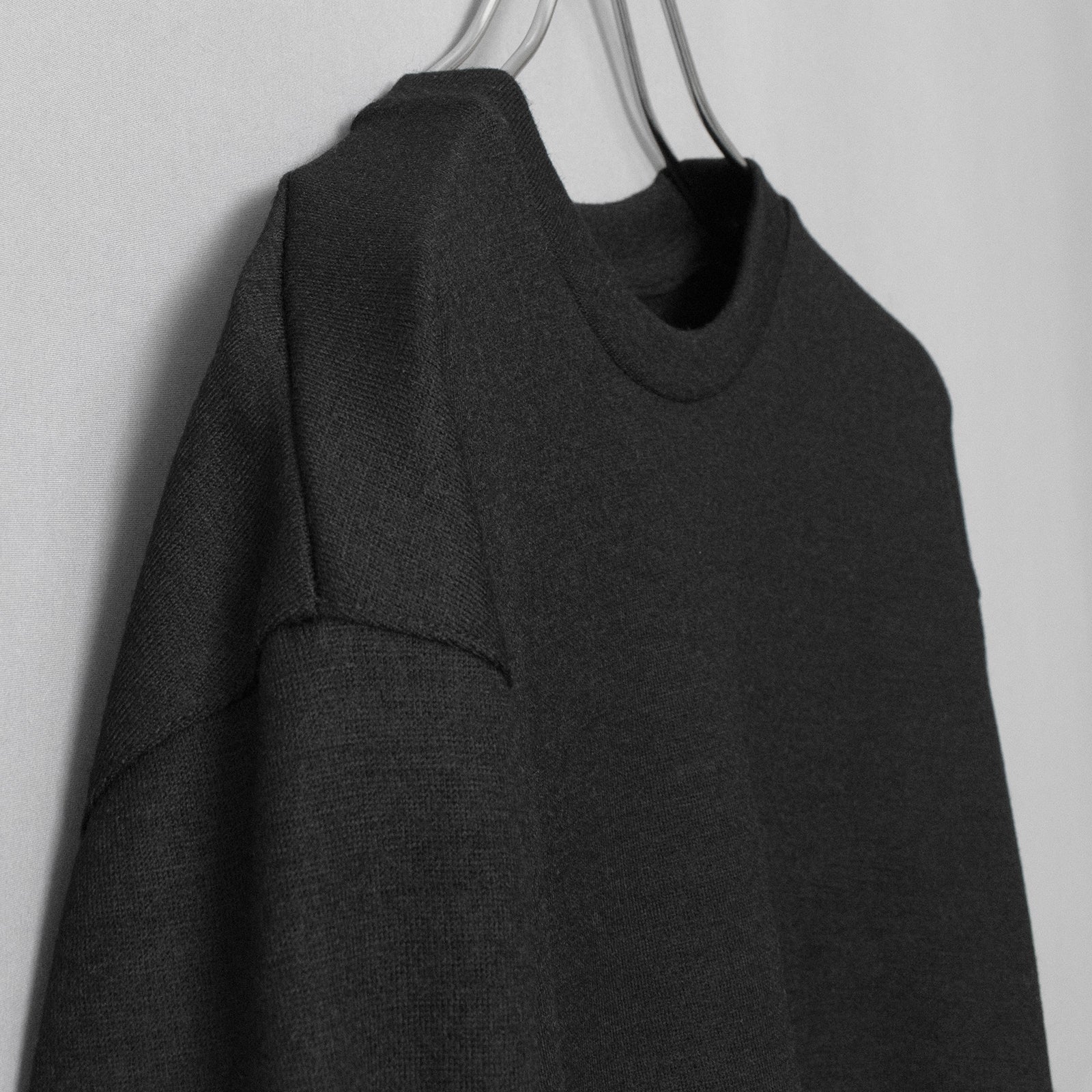 アーバンドレスウールセーター クラシック / Urban Dress Wool Sweater Classic #BLACK