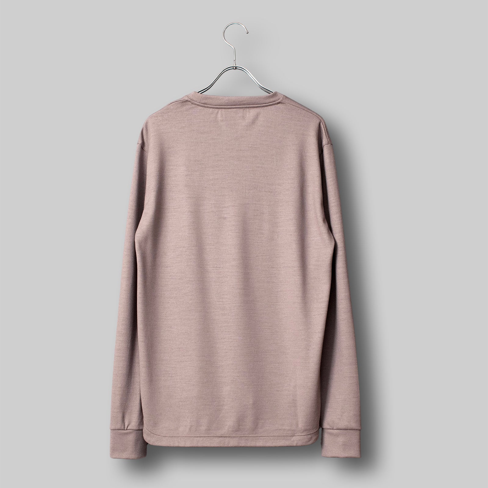 アーバンドレスウールセーター クラシック / Urban Dress Wool Sweater Classic #PINK GREIGE