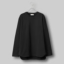 コンフォートドレスT ロングスリーブ リラックス / Comfort Dress T LS Relax #BLACK