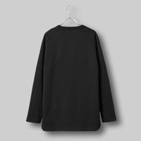 コンフォートドレスT ロングスリーブ リラックス / Comfort Dress T LS Relax #BLACK