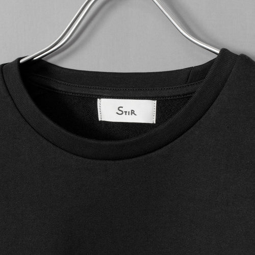 Comfort Dress T L/S Relax #BLACK