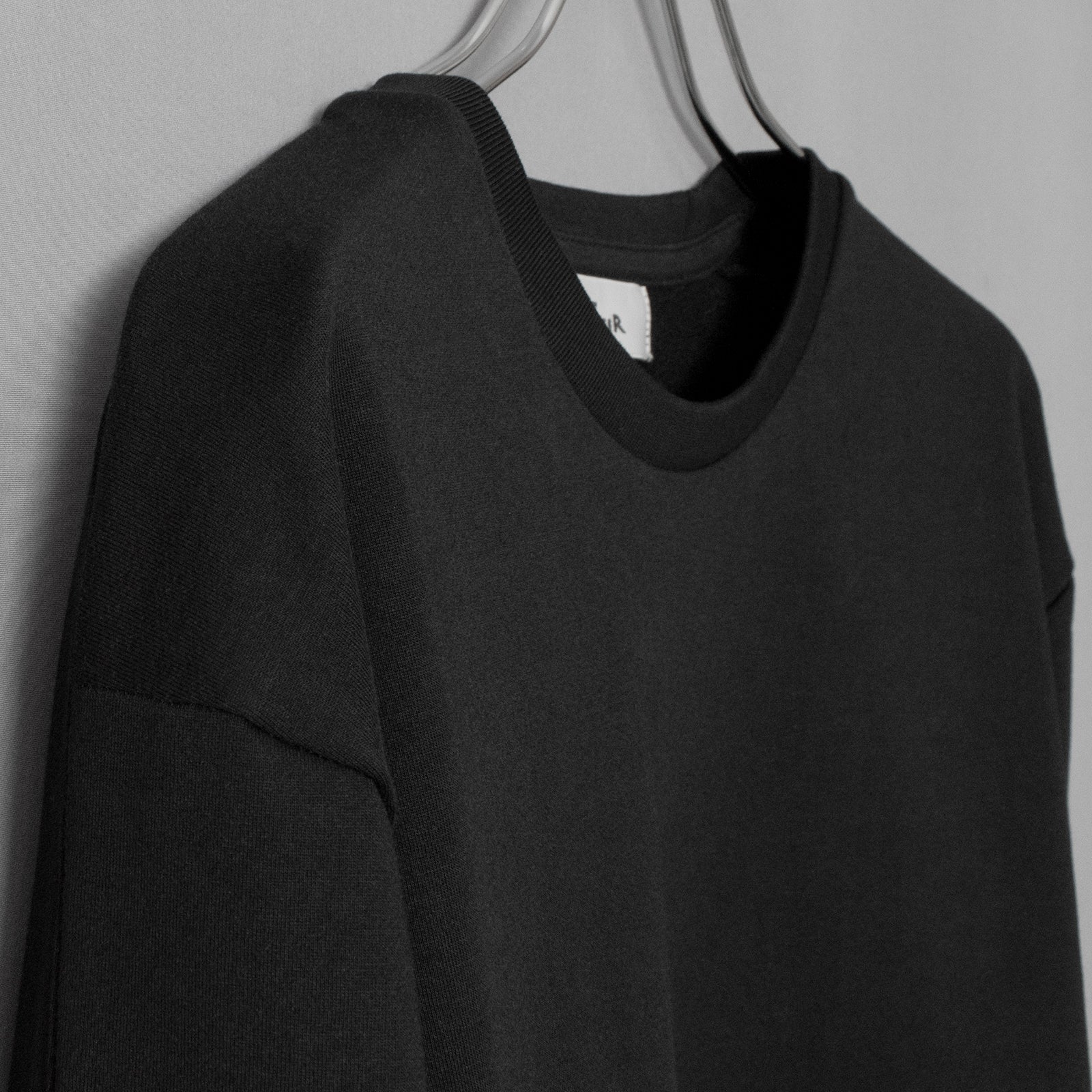 コンフォートドレスT ロングスリーブ リラックス / Comfort Dress T LS Relax #BLACK
