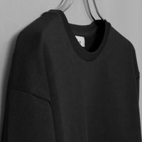 コンフォートドレスT ロングスリーブ リラックス / Comfort Dress T LS Relax #BLACK