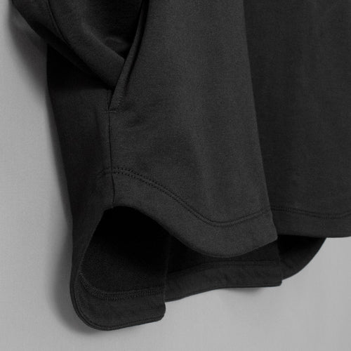 Comfort Dress T L/S Relax #BLACK