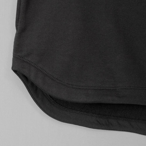 Comfort Dress T L/S Relax #BLACK