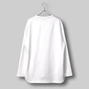 コンフォートドレスT ロングスリーブ リラックス / Comfort Dress T LS Relax #WHITE
