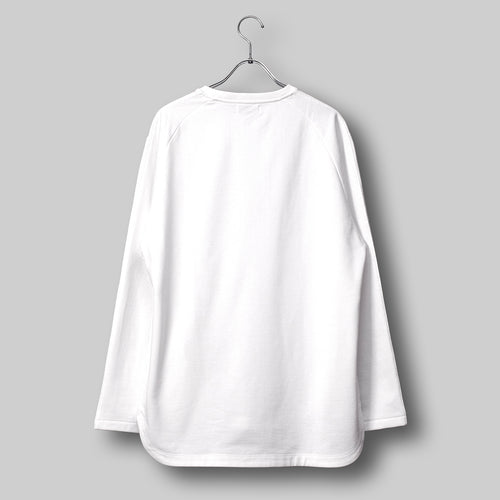 Comfort Dress T L/S Relax #WHITE