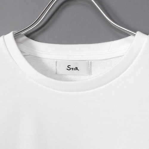 Comfort Dress T L/S Relax #WHITE