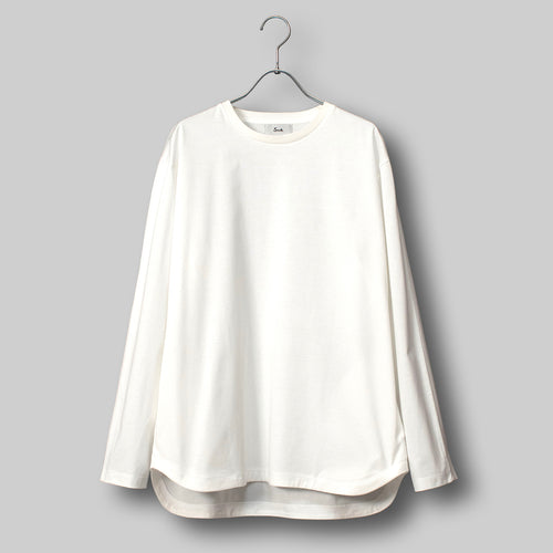 ユースフルドレスT ロングスリーブ リラックス #WHITE