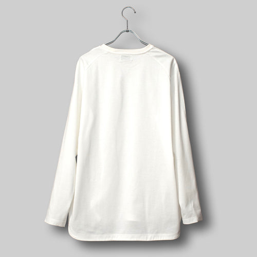 ユースフルドレスT ロングスリーブ リラックス #WHITE