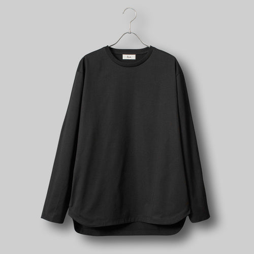 ユースフルドレスT ロングスリーブ リラックス #BLACK
