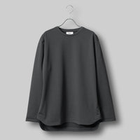 Refresh Dress T L/S Relaxed #CHARCOAL