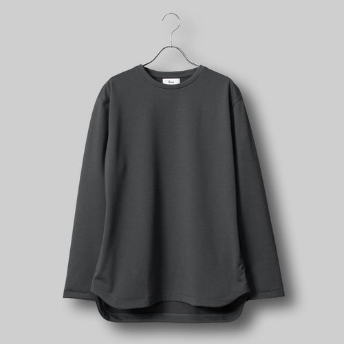 リフレッシュドレスT ロングスリーブ リラックス #CHARCOAL