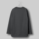 Refresh Dress T L/S Relaxed #CHARCOAL