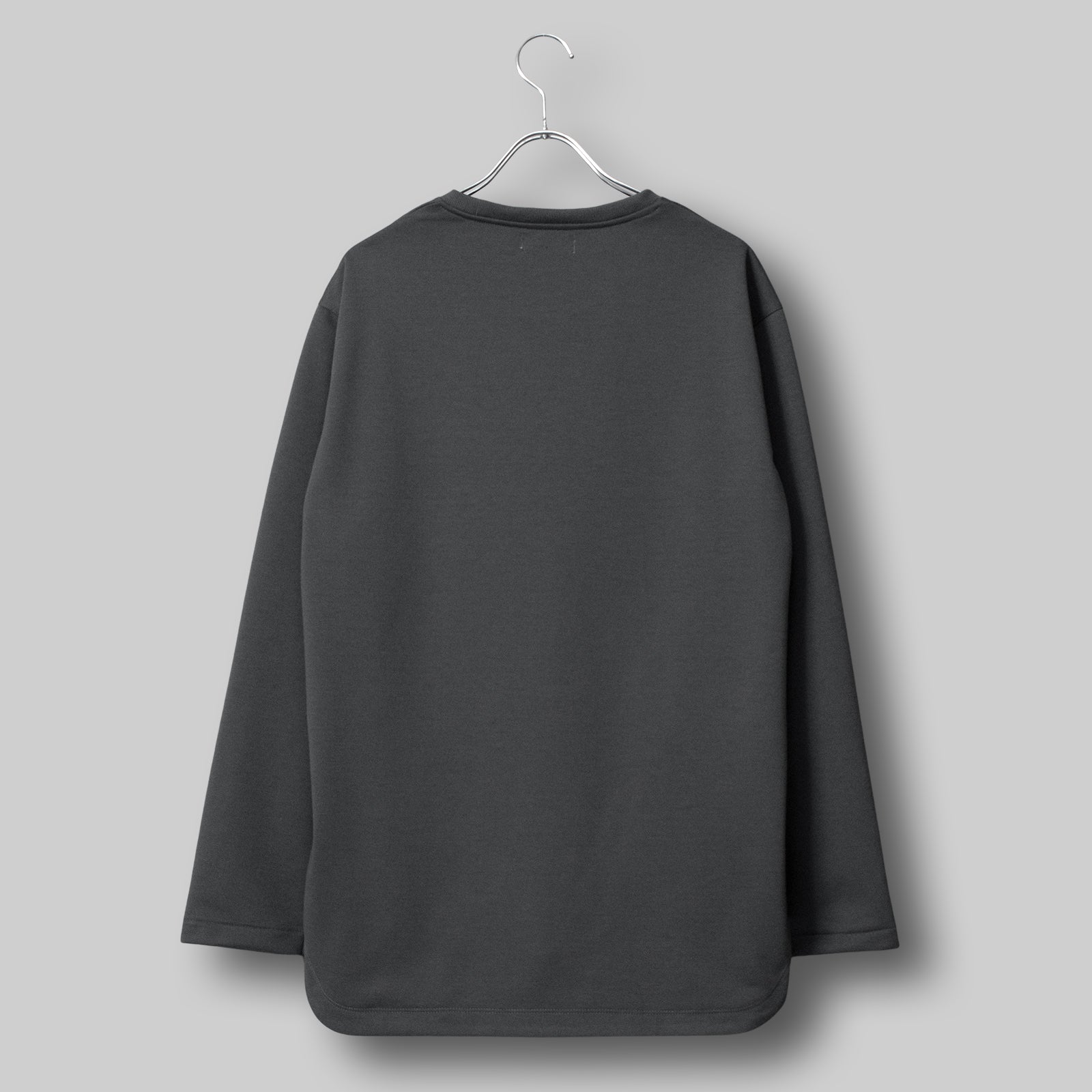 Refresh Dress T L/S Relaxed #CHARCOAL