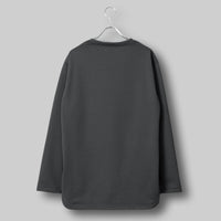Refresh Dress T L/S Relaxed #CHARCOAL