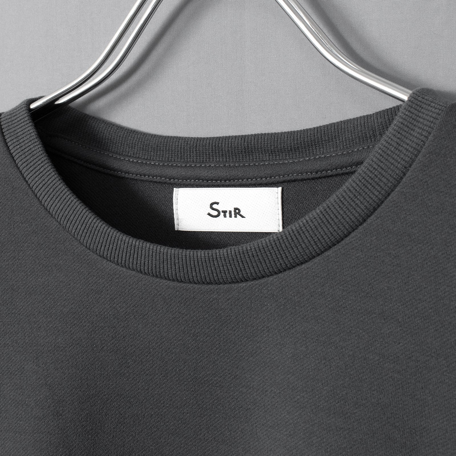 Refresh Dress T L/S Relaxed #CHARCOAL