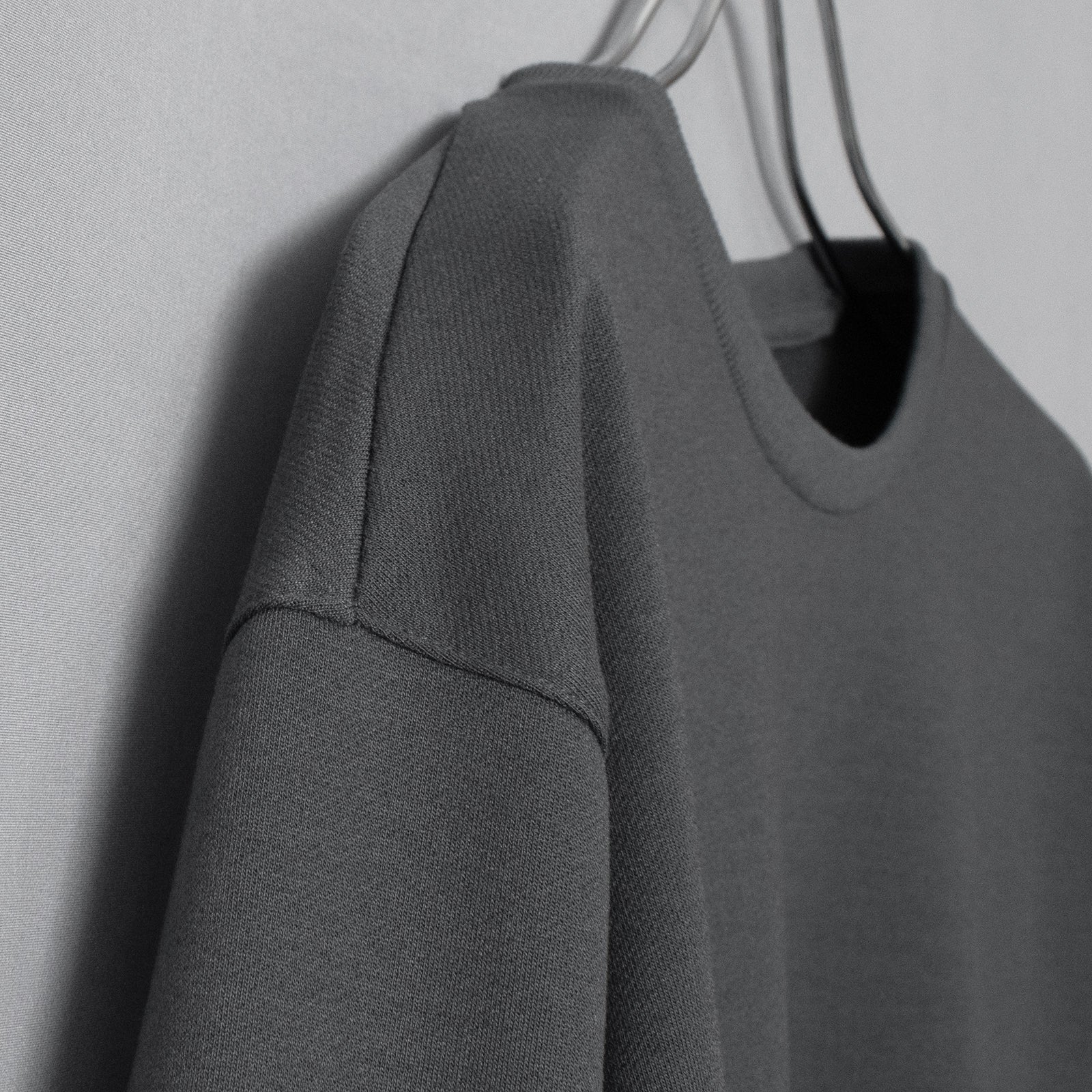 Refresh Dress T L/S Relaxed #CHARCOAL