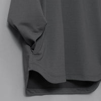 Refresh Dress T L/S Relaxed #CHARCOAL